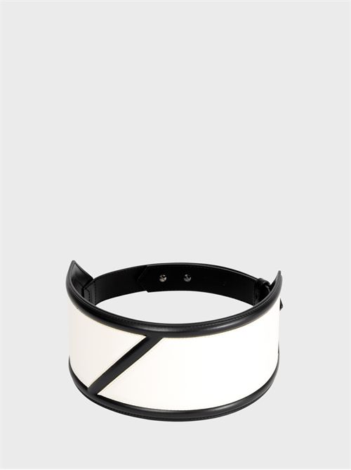 Leather belt NORA PONCHER | LOGOBELTLATTENERO